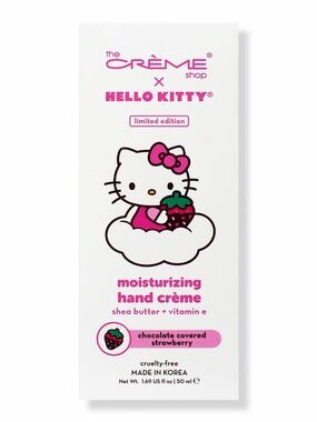 x Hello Kitty Pink Moisturizing Hand Crème - Chocolate Covered Strawberry